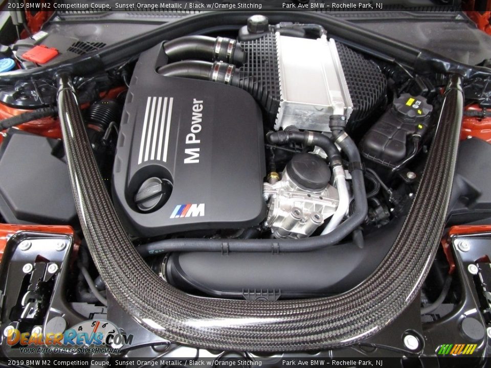 2019 BMW M2 Competition Coupe 3.0 Liter M TwinPower Turbocharged DOHC 24-Valve VVT Inline 6 Cylinder Engine Photo #28