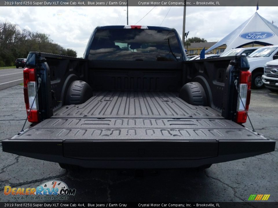 2019 Ford F250 Super Duty XLT Crew Cab 4x4 Blue Jeans / Earth Gray Photo #19