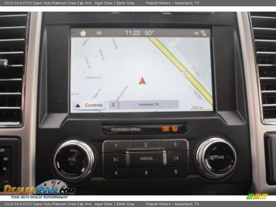 2019 Ford F250 Super Duty Platinum Crew Cab 4x4 Ingot Silver / Earth Gray Photo #11
