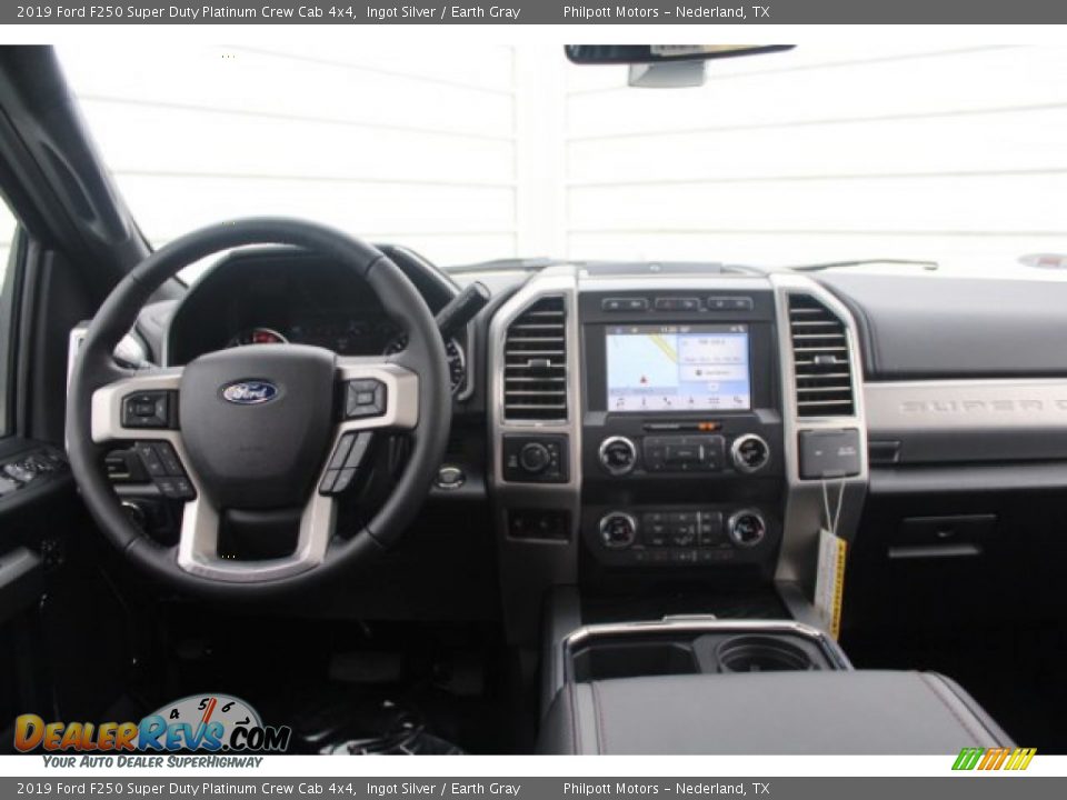 2019 Ford F250 Super Duty Platinum Crew Cab 4x4 Ingot Silver / Earth Gray Photo #18