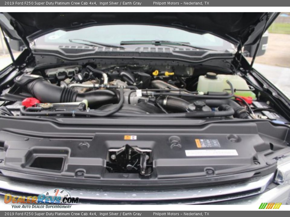 2019 Ford F250 Super Duty Platinum Crew Cab 4x4 Ingot Silver / Earth Gray Photo #21