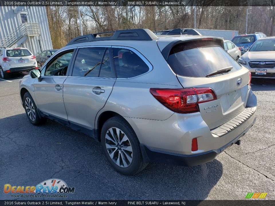 2016 Subaru Outback 2.5i Limited Tungsten Metallic / Warm Ivory Photo #2