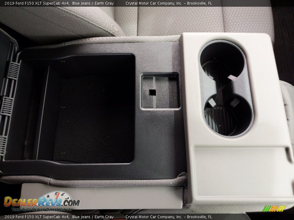 2019 Ford F150 XLT SuperCab 4x4 Blue Jeans / Earth Gray Photo #18