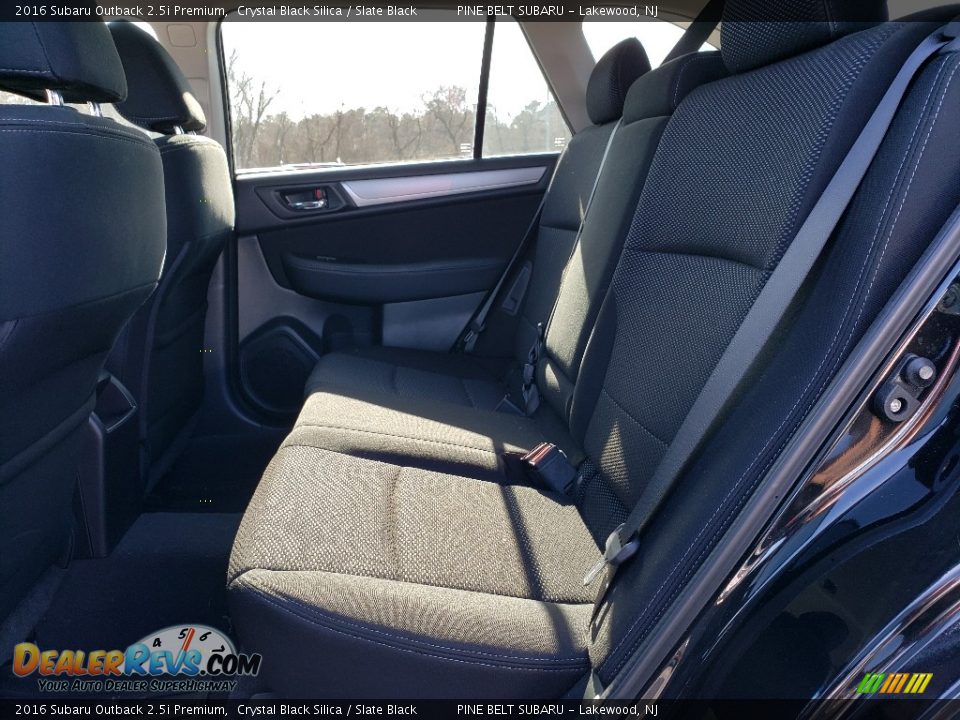 2016 Subaru Outback 2.5i Premium Crystal Black Silica / Slate Black Photo #3