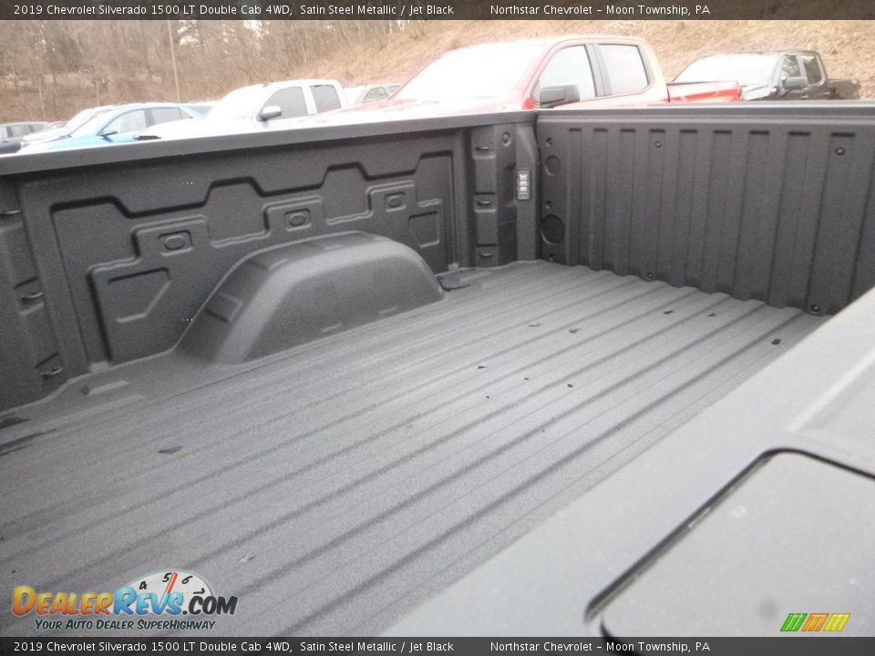 2019 Chevrolet Silverado 1500 LT Double Cab 4WD Satin Steel Metallic / Jet Black Photo #12