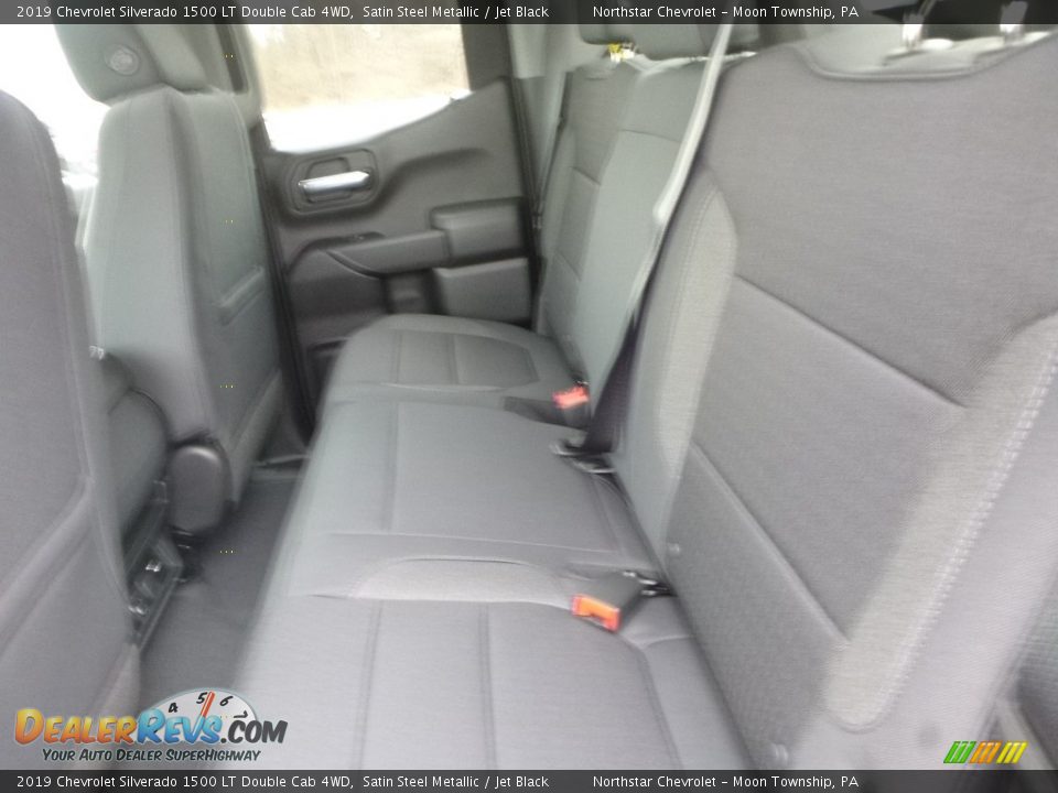 2019 Chevrolet Silverado 1500 LT Double Cab 4WD Satin Steel Metallic / Jet Black Photo #13
