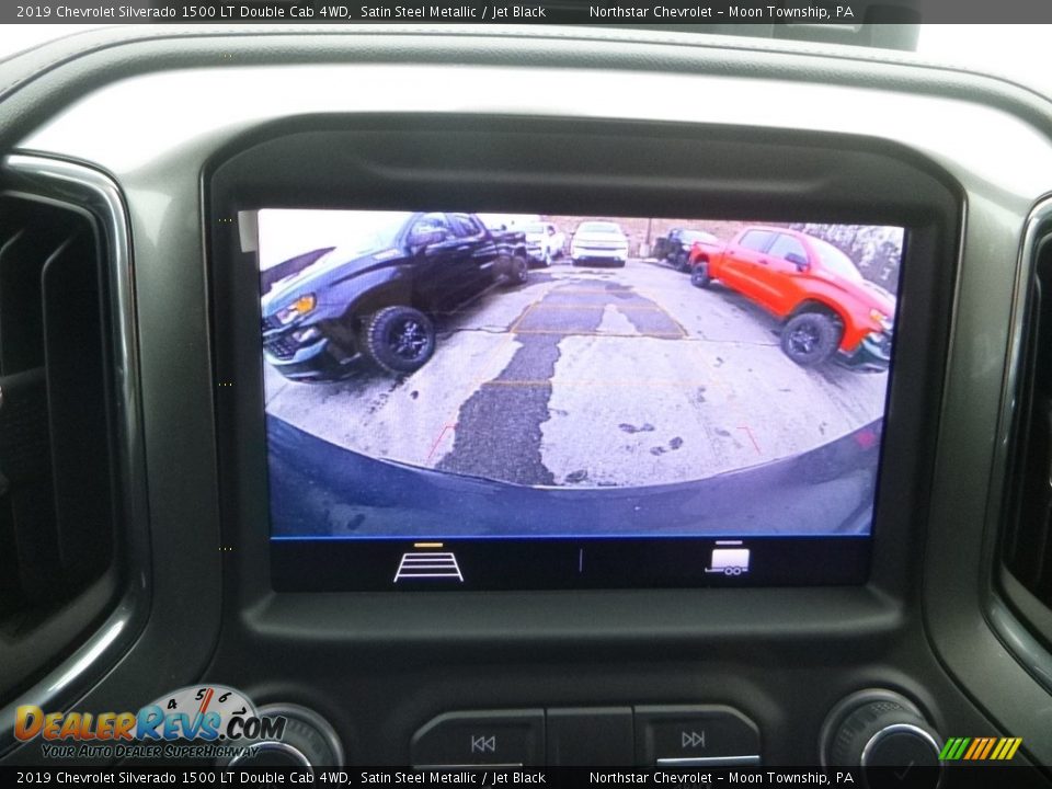 2019 Chevrolet Silverado 1500 LT Double Cab 4WD Satin Steel Metallic / Jet Black Photo #19