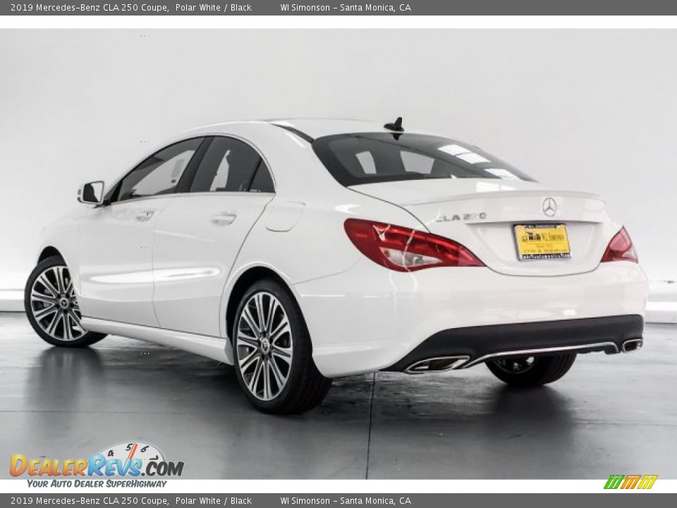 2019 Mercedes-Benz CLA 250 Coupe Polar White / Black Photo #2