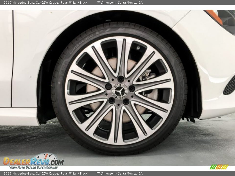 2019 Mercedes-Benz CLA 250 Coupe Polar White / Black Photo #9