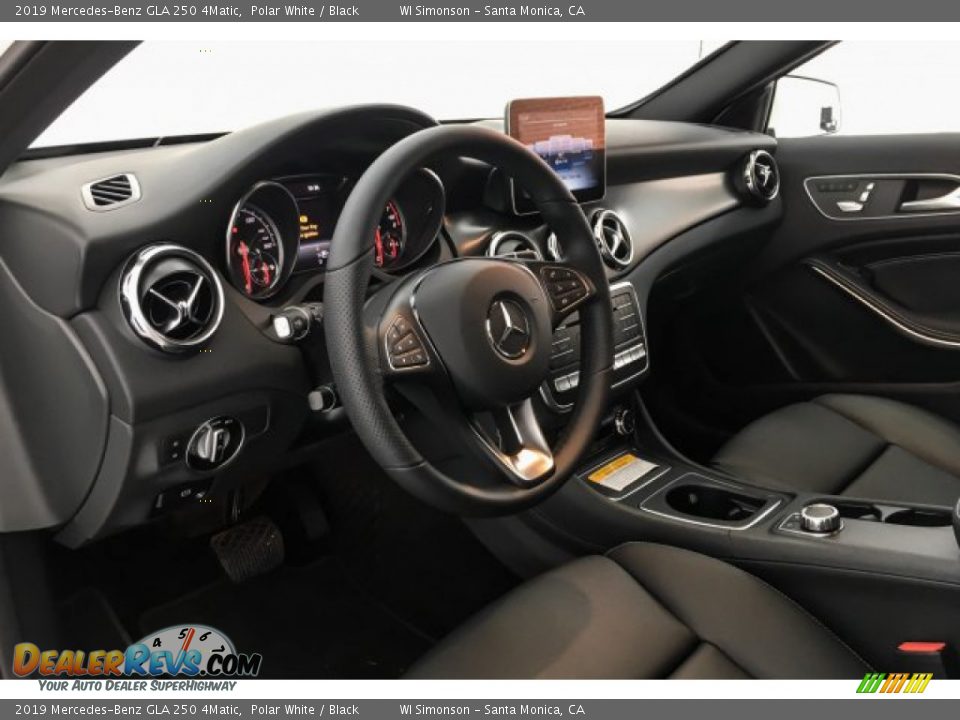 2019 Mercedes-Benz GLA 250 4Matic Polar White / Black Photo #4