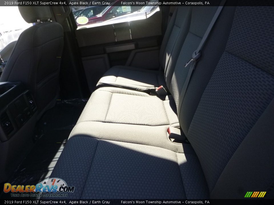 2019 Ford F150 XLT SuperCrew 4x4 Agate Black / Earth Gray Photo #10