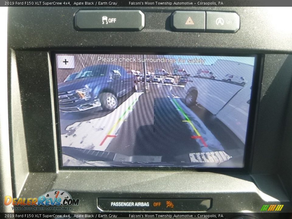 2019 Ford F150 XLT SuperCrew 4x4 Agate Black / Earth Gray Photo #15
