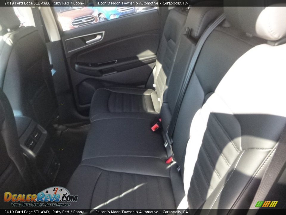 2019 Ford Edge SEL AWD Ruby Red / Ebony Photo #8