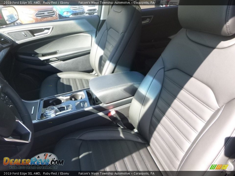 2019 Ford Edge SEL AWD Ruby Red / Ebony Photo #10