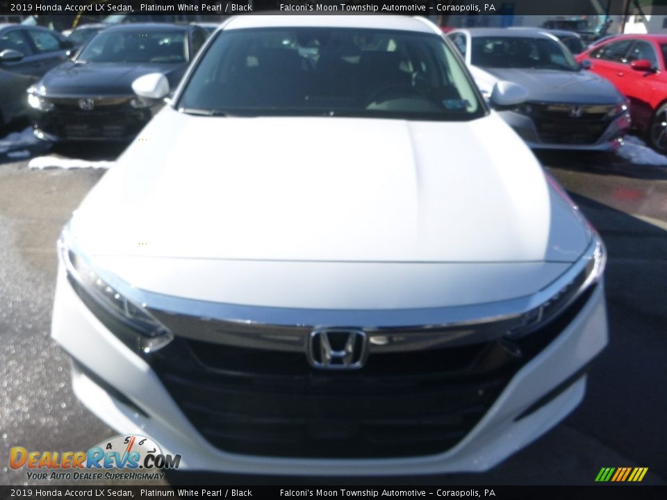 2019 Honda Accord LX Sedan Platinum White Pearl / Black Photo #7