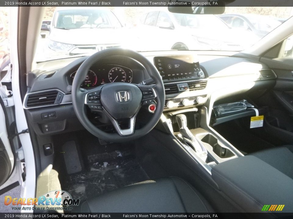 2019 Honda Accord LX Sedan Platinum White Pearl / Black Photo #11