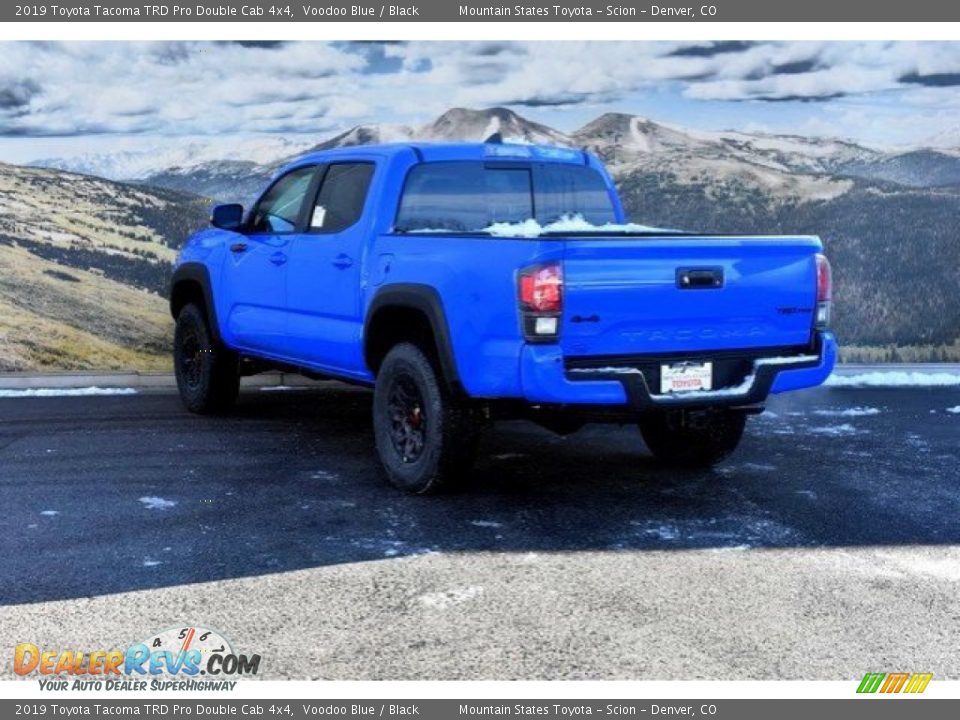 2019 Toyota Tacoma TRD Pro Double Cab 4x4 Voodoo Blue / Black Photo #3