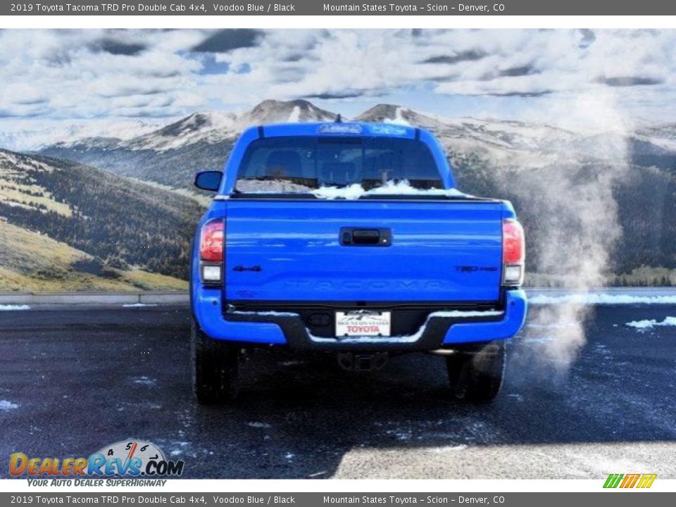 2019 Toyota Tacoma TRD Pro Double Cab 4x4 Voodoo Blue / Black Photo #4