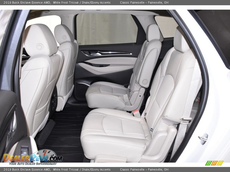 2019 Buick Enclave Essence AWD White Frost Tricoat / Shale/Ebony Accents Photo #8