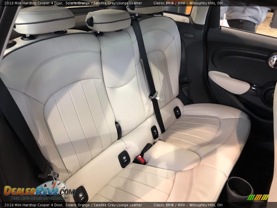Rear Seat of 2019 Mini Hardtop Cooper 4 Door Photo #11