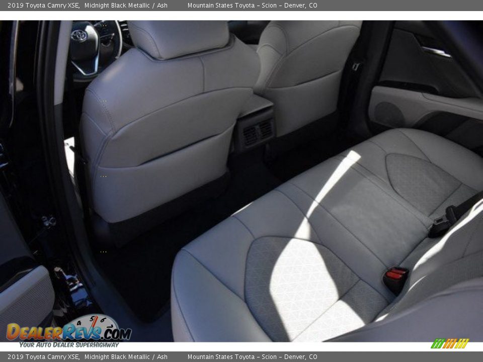 2019 Toyota Camry XSE Midnight Black Metallic / Ash Photo #14