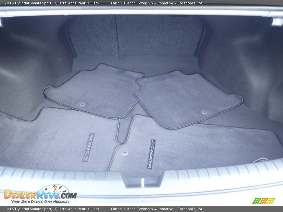 2016 Hyundai Sonata Sport Quartz White Pearl / Black Photo #4