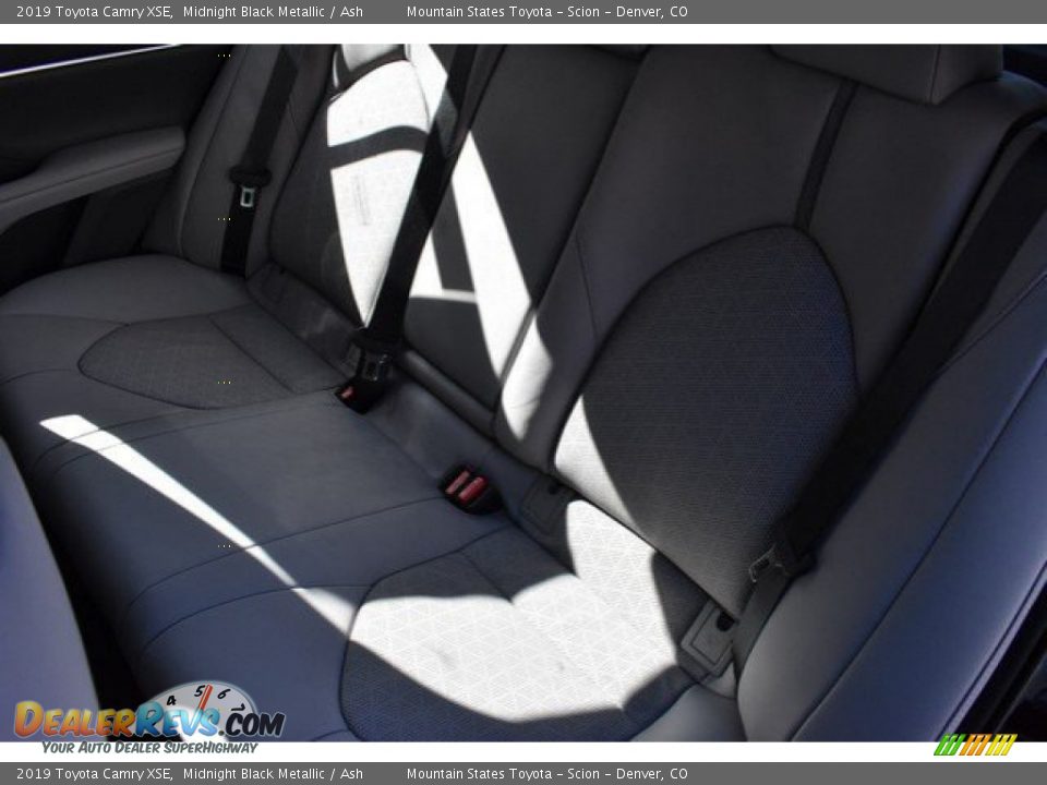 2019 Toyota Camry XSE Midnight Black Metallic / Ash Photo #16