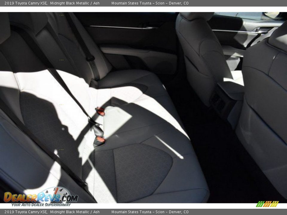 2019 Toyota Camry XSE Midnight Black Metallic / Ash Photo #18