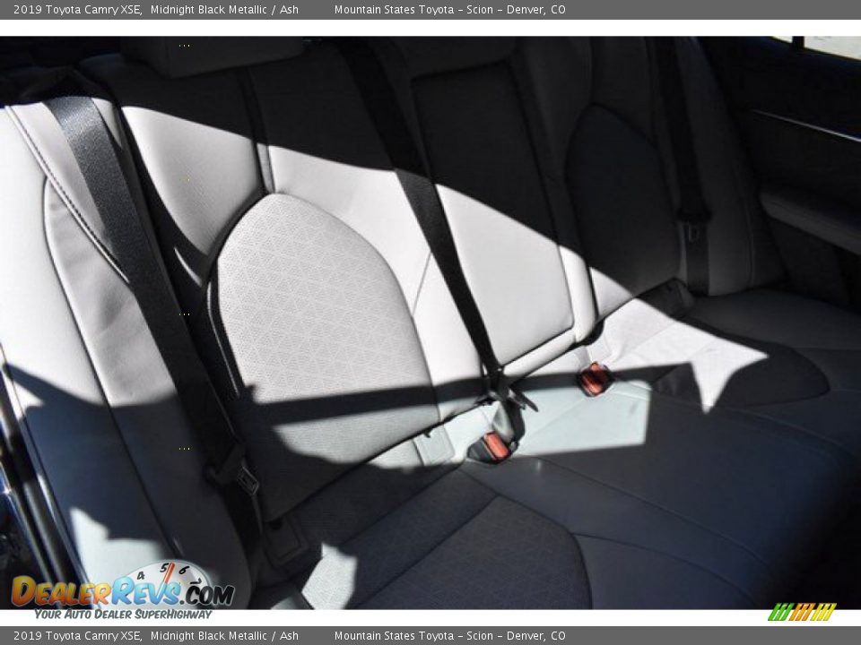 2019 Toyota Camry XSE Midnight Black Metallic / Ash Photo #19