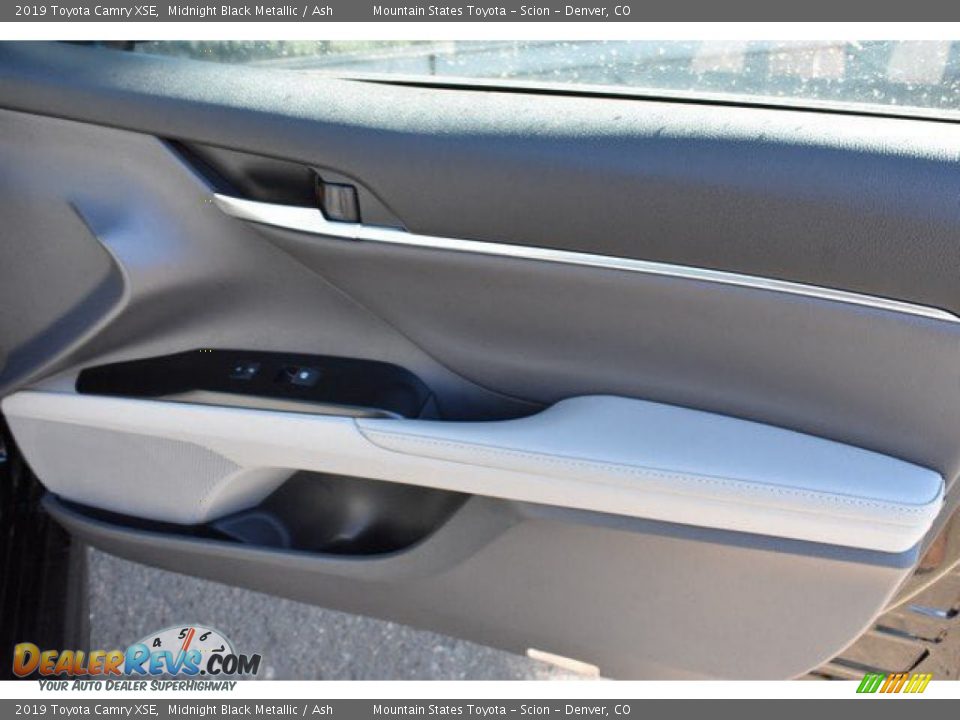 2019 Toyota Camry XSE Midnight Black Metallic / Ash Photo #22