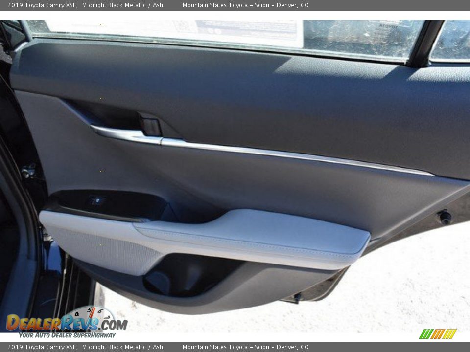 2019 Toyota Camry XSE Midnight Black Metallic / Ash Photo #23