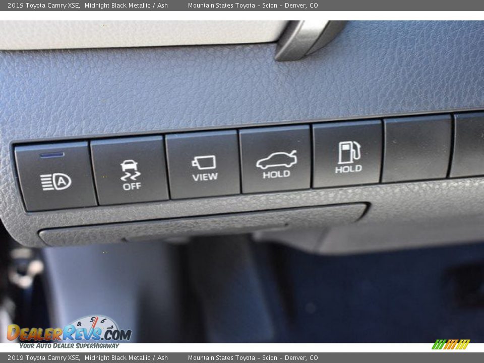 2019 Toyota Camry XSE Midnight Black Metallic / Ash Photo #25