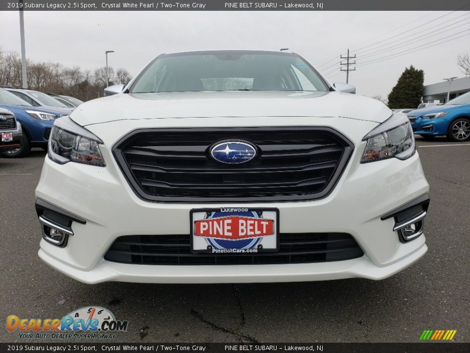 2019 Subaru Legacy 2.5i Sport Crystal White Pearl / Two-Tone Gray Photo #2