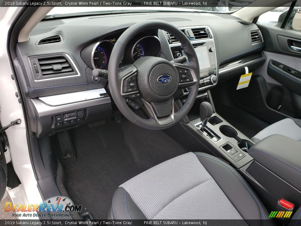2019 Subaru Legacy 2.5i Sport Crystal White Pearl / Two-Tone Gray Photo #8