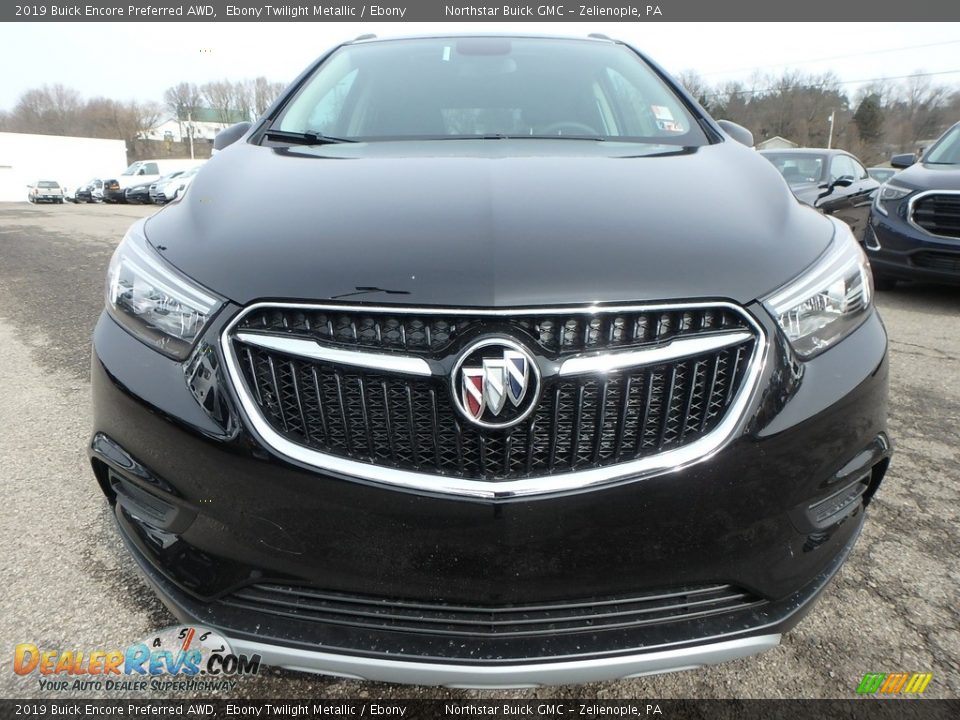 2019 Buick Encore Preferred AWD Ebony Twilight Metallic / Ebony Photo #2