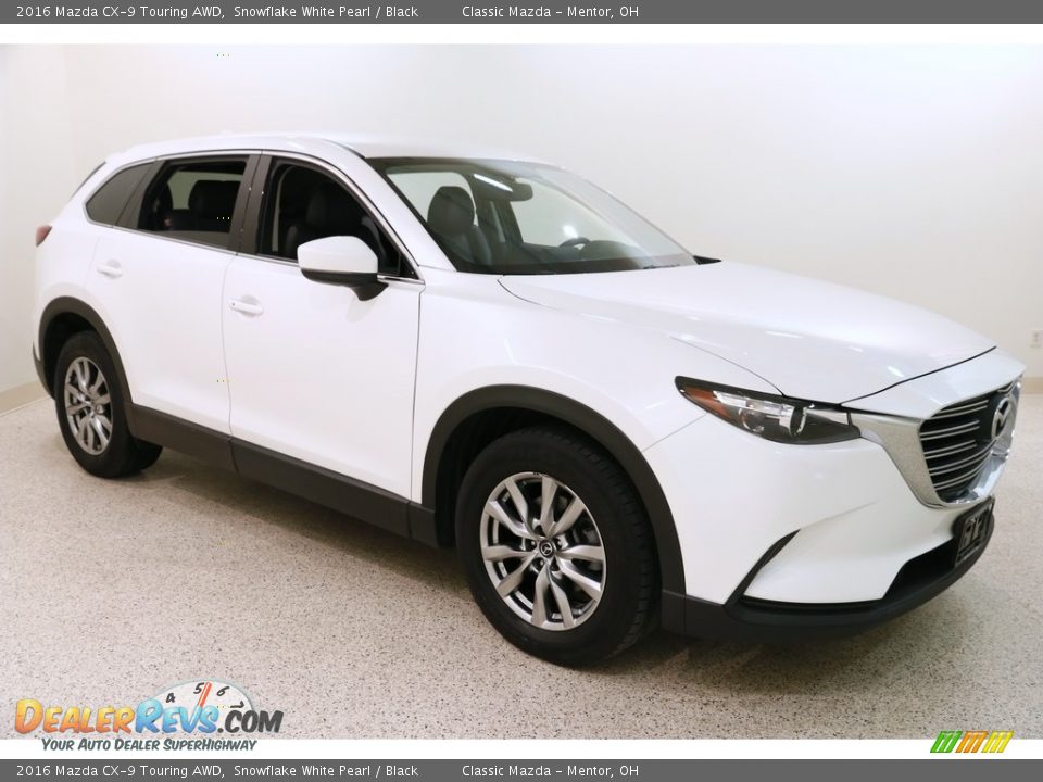 2016 Mazda CX-9 Touring AWD Snowflake White Pearl / Black Photo #1