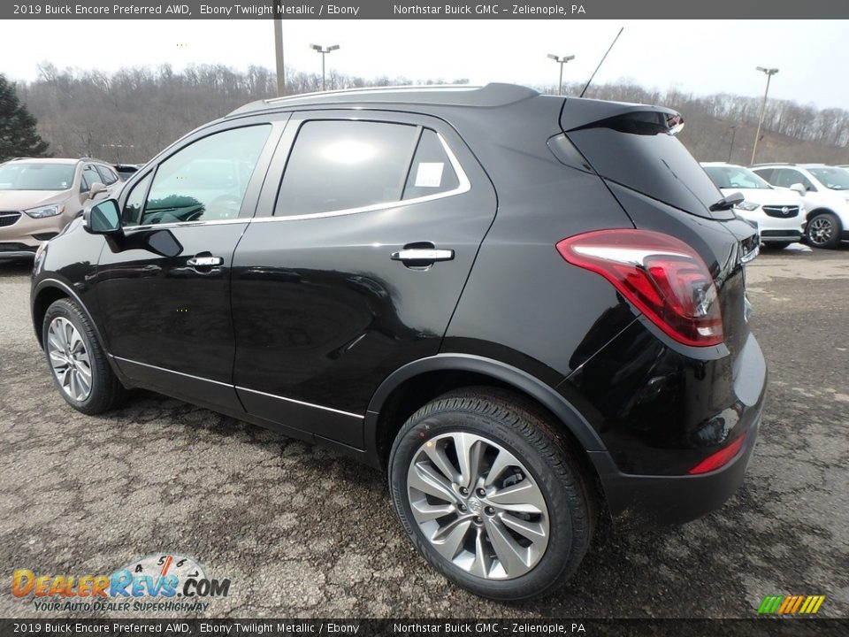 2019 Buick Encore Preferred AWD Ebony Twilight Metallic / Ebony Photo #8