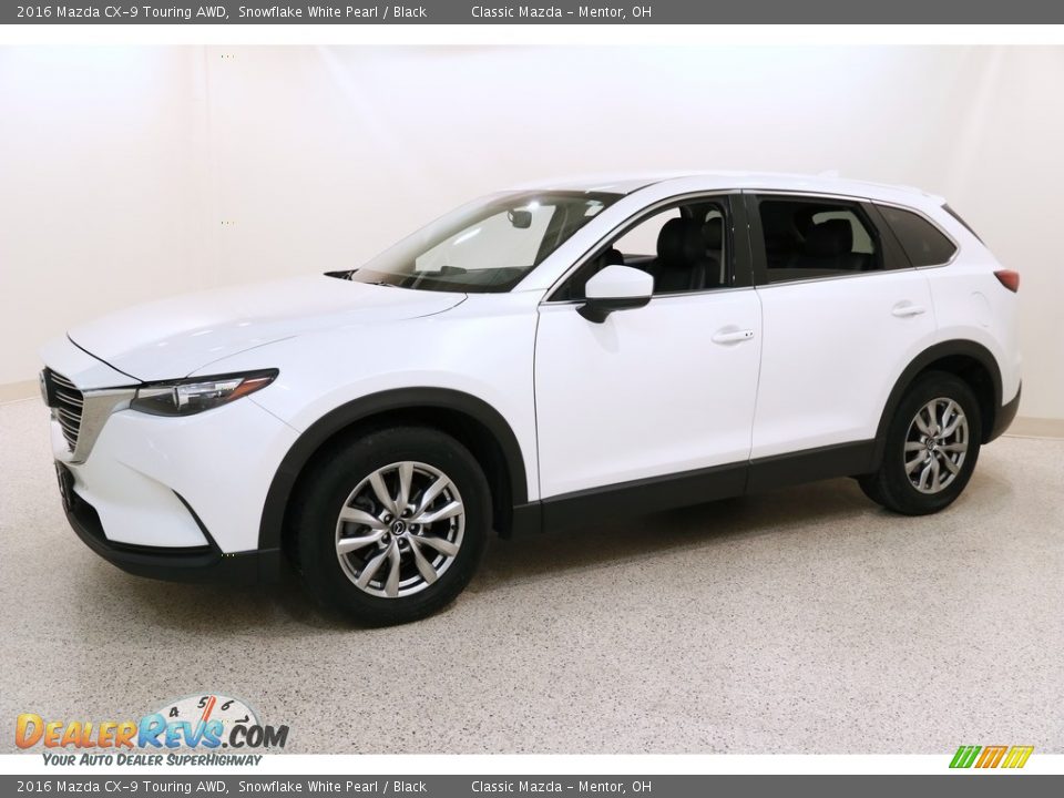 2016 Mazda CX-9 Touring AWD Snowflake White Pearl / Black Photo #3