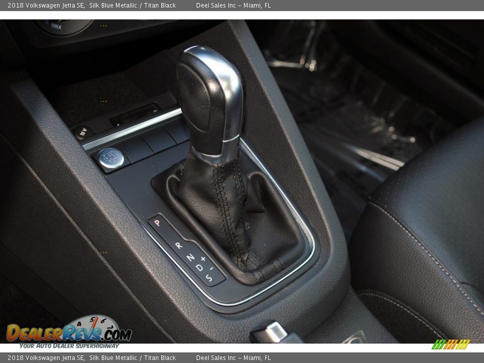 2018 Volkswagen Jetta SE Silk Blue Metallic / Titan Black Photo #15