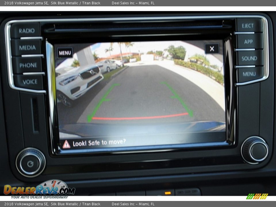 2018 Volkswagen Jetta SE Silk Blue Metallic / Titan Black Photo #17