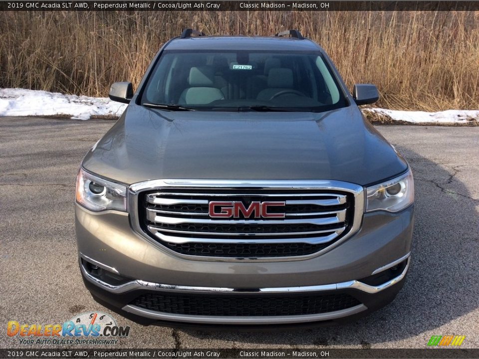 2019 GMC Acadia SLT AWD Pepperdust Metallic / Cocoa/Light Ash Gray Photo #2