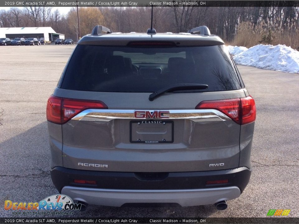 2019 GMC Acadia SLT AWD Pepperdust Metallic / Cocoa/Light Ash Gray Photo #5