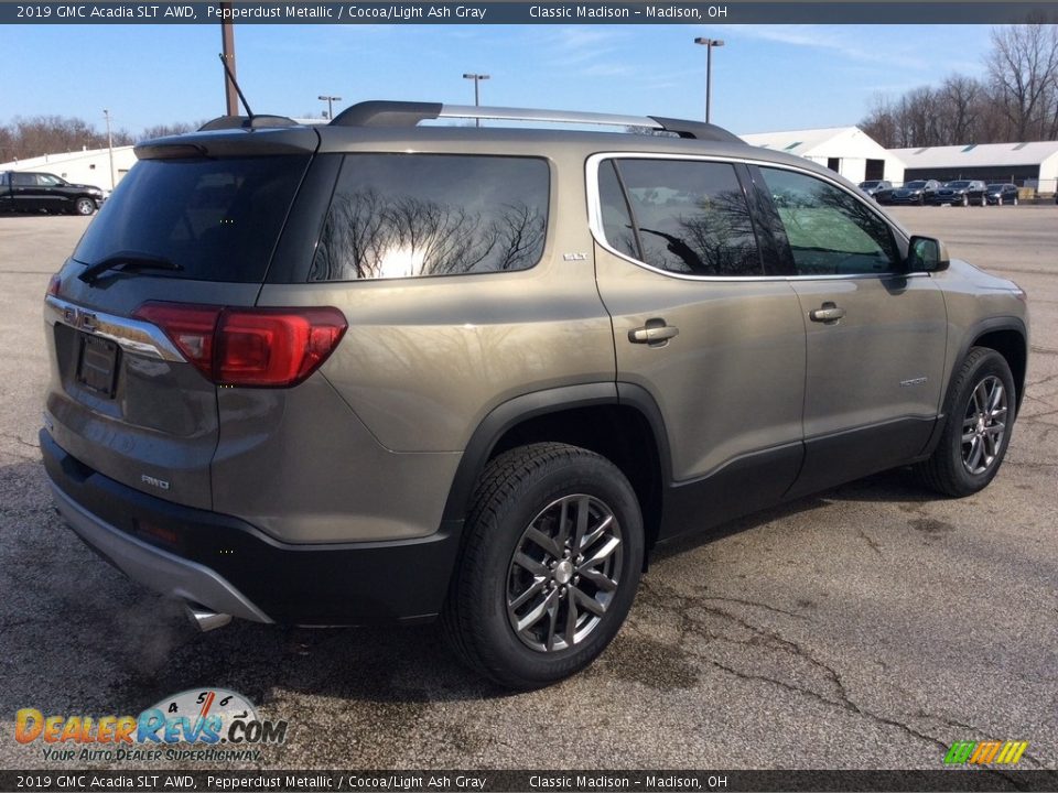 2019 GMC Acadia SLT AWD Pepperdust Metallic / Cocoa/Light Ash Gray Photo #6
