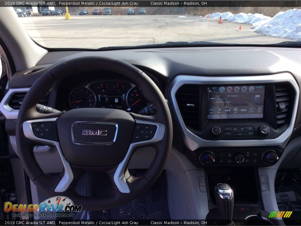 2019 GMC Acadia SLT AWD Pepperdust Metallic / Cocoa/Light Ash Gray Photo #12