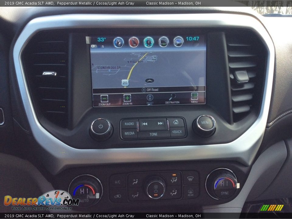 2019 GMC Acadia SLT AWD Pepperdust Metallic / Cocoa/Light Ash Gray Photo #14