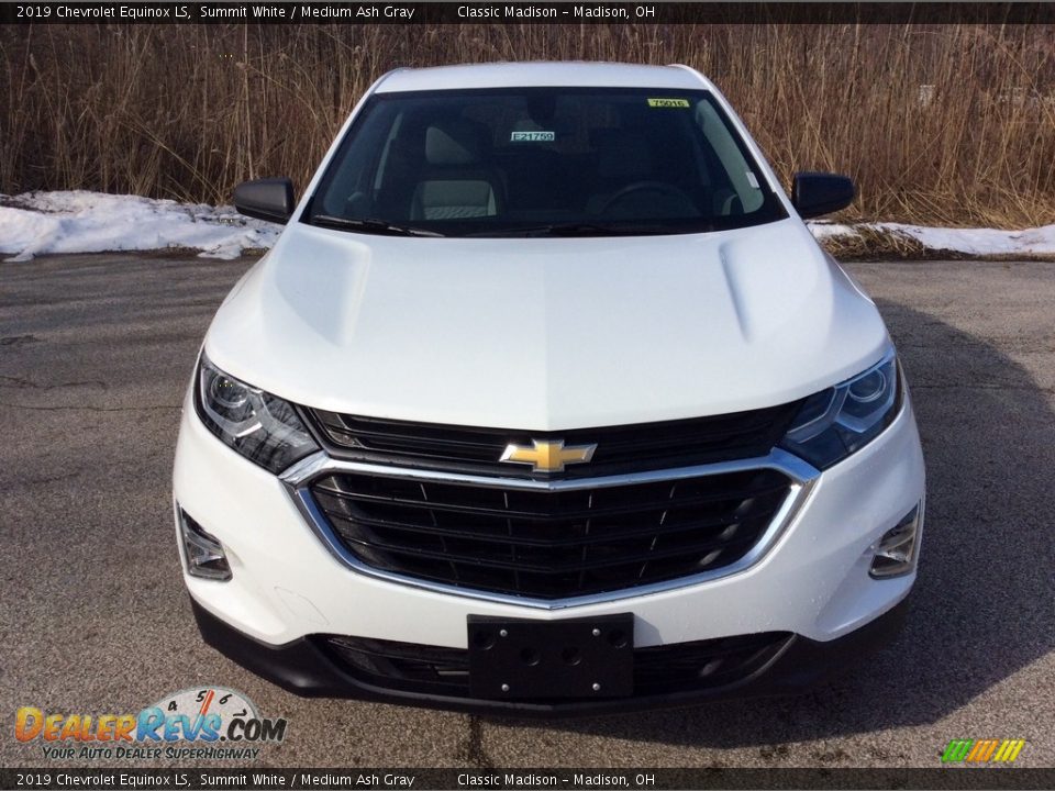 2019 Chevrolet Equinox LS Summit White / Medium Ash Gray Photo #2