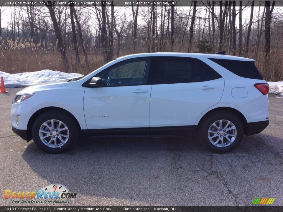 2019 Chevrolet Equinox LS Summit White / Medium Ash Gray Photo #3