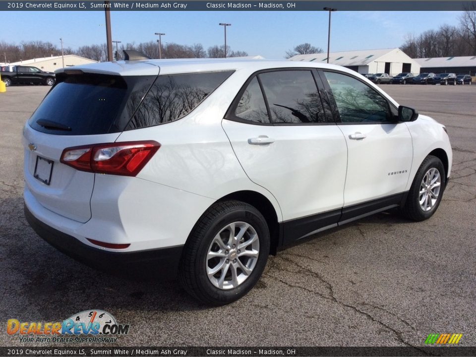 2019 Chevrolet Equinox LS Summit White / Medium Ash Gray Photo #6
