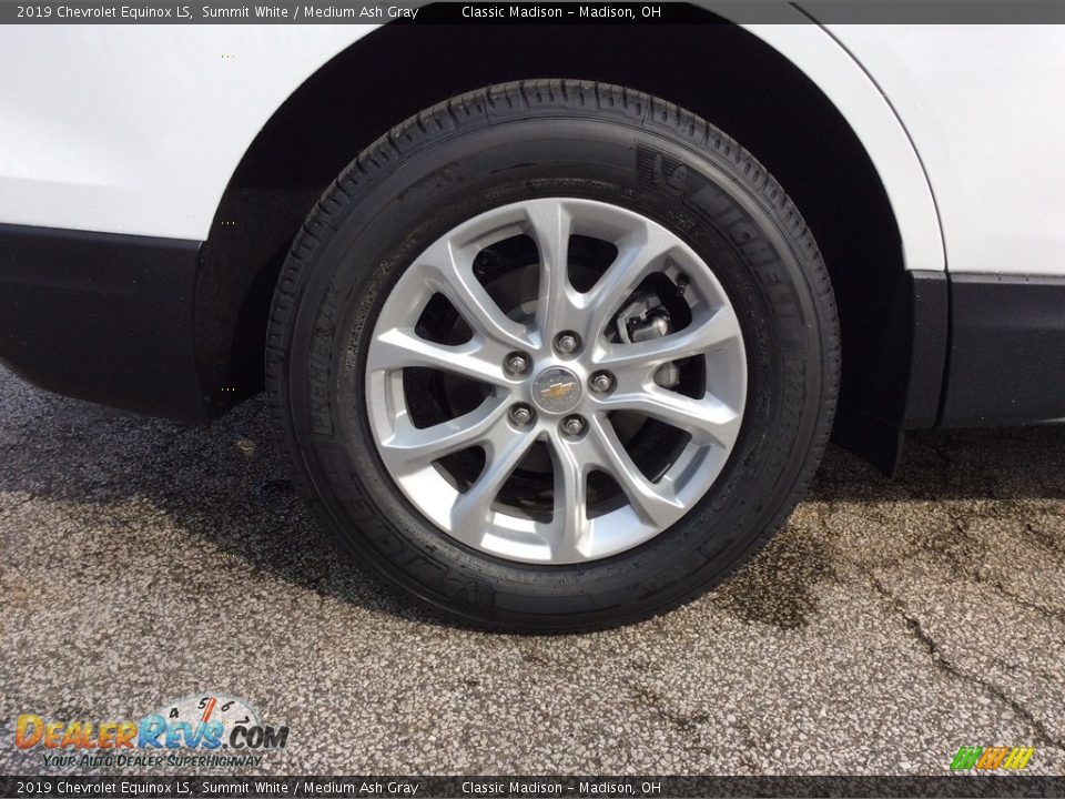 2019 Chevrolet Equinox LS Summit White / Medium Ash Gray Photo #7