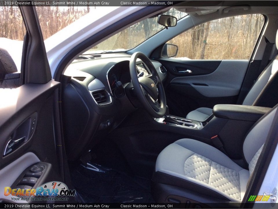 2019 Chevrolet Equinox LS Summit White / Medium Ash Gray Photo #9